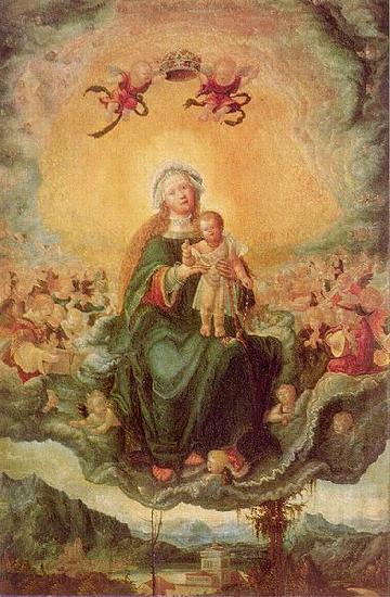 Maria in der Glorie, Albrecht Altdorfer